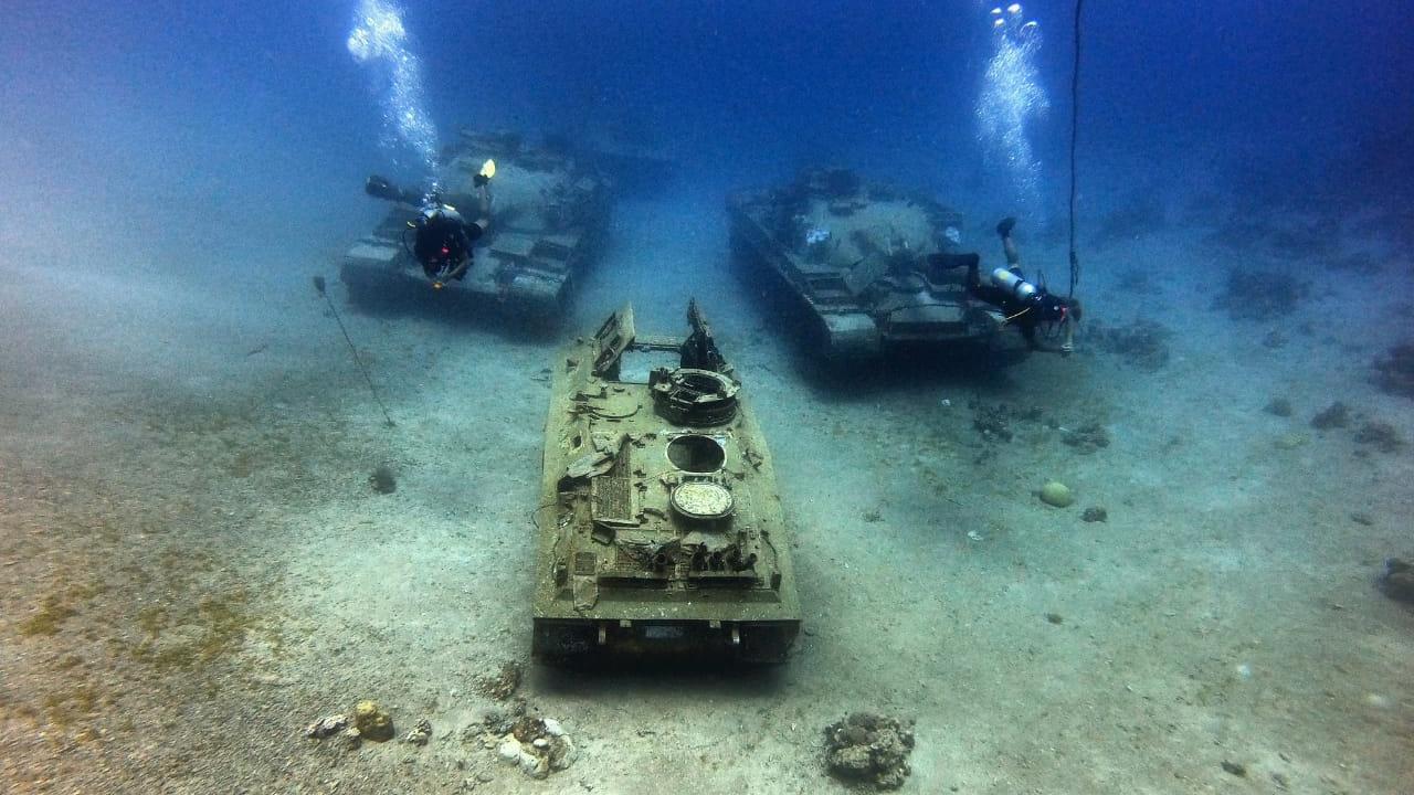 Aqaba underwater military musum